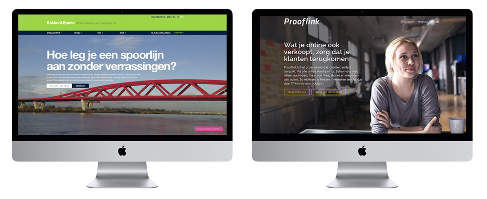 Bakker & Spees / Prooflink websites